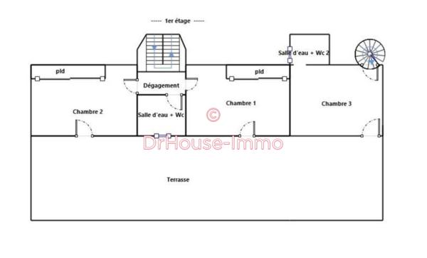 Maison à vendre 6 pièces de 183 m²
