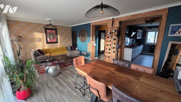 SAINT MALO - Rocabey/Gare - Appartement T3 entièrement rénové, parking et cave.