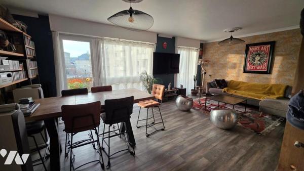 SAINT MALO - Rocabey/Gare - Appartement T3 entièrement rénové, parking et cave.