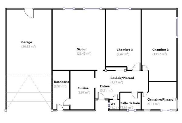 Maison à vendre 5 pièces 92 m² Mantes-la-Ville