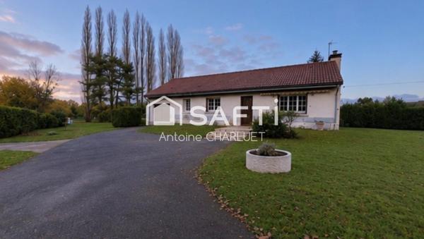 MAISON DE 90 m² EN CAMPAGNE - 3 CHAMBRES - TERRAIN DE 3999 m²