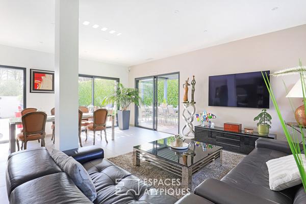 Villa contemporaine à St Cyr au Mont D’Or