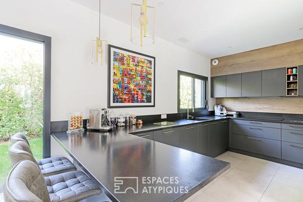 Villa contemporaine à St Cyr au Mont D’Or