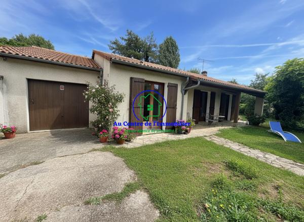 Maison mitoyenne d'un coté de type 5