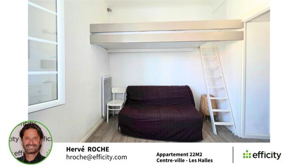 Appartement 1 pièce - 22 m²