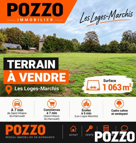 Terrain Les Loges Marchis 1 063 m2 LES LOGES MARCHIS