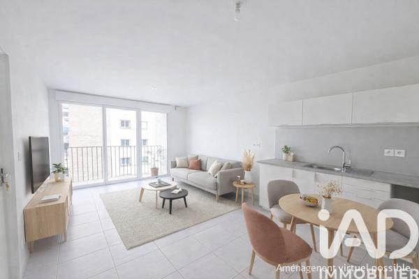 Appartement à vendre 2 pièces 41,78 m² Tours