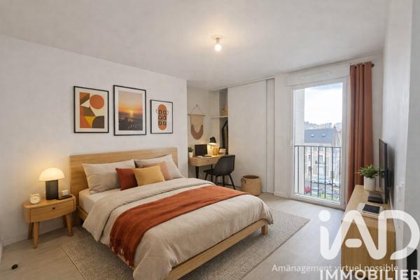 Appartement à vendre 2 pièces 41,78 m² Tours