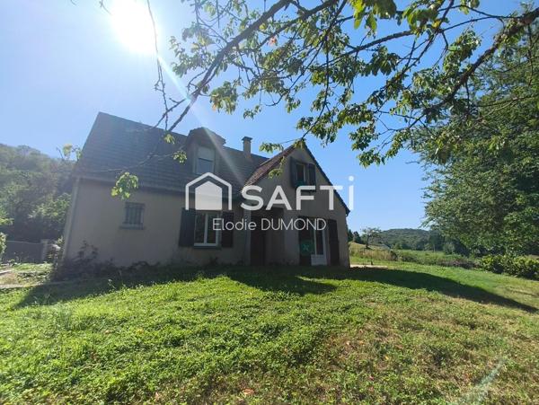 Jolie maison individuelle construite en 2005 d'une surface habitable de 108 m2 sur terrain clos de 1334 m2