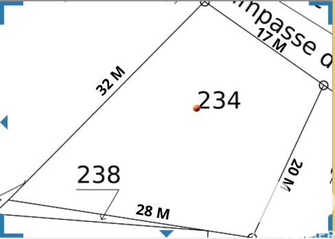 Terrain à vendre 560 m² Saint-Barthélemy