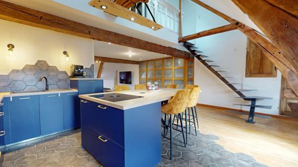 Appartement duplex  95 m2 / centre historique