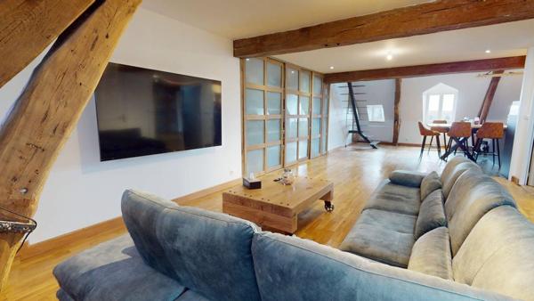 Appartement duplex  95 m2 / centre historique