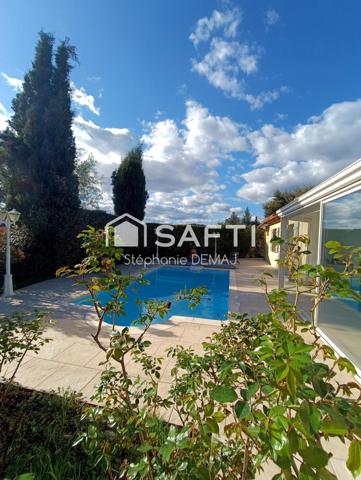 VILLA CLE EN MAIN -PISCINE-GARAGE- STUDIO