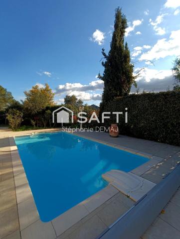 VILLA CLE EN MAIN -PISCINE-GARAGE- STUDIO