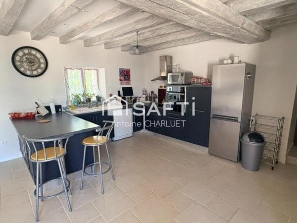 Maison de 138m² - 3 chambres - terrain de 723m²