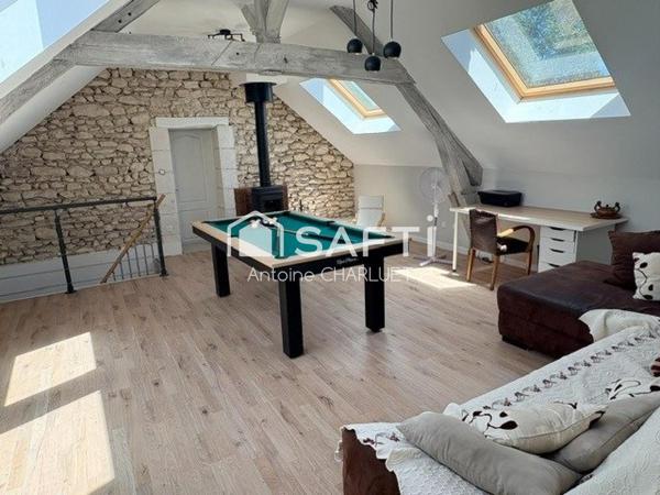Maison de 138m² - 3 chambres - terrain de 723m²