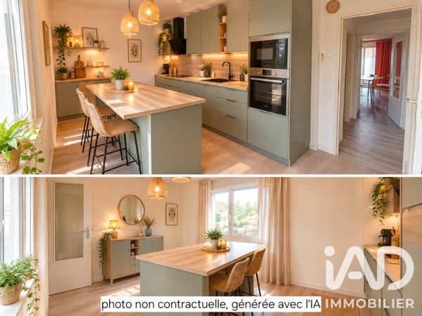Appartement à vendre 4 pièces 79,83 m² Troyes