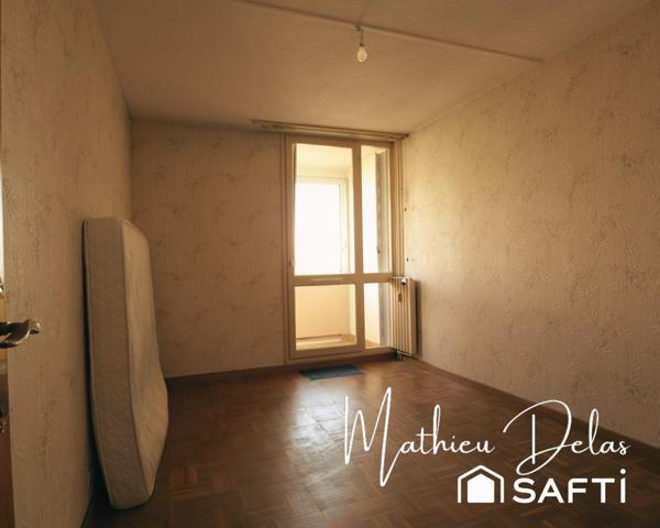 Floirac – T4 de 82 m² avec balcons, loggia, cave et garage