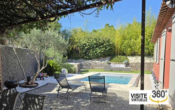 Plain-pied, 3 chambres, piscine, jacuzzi