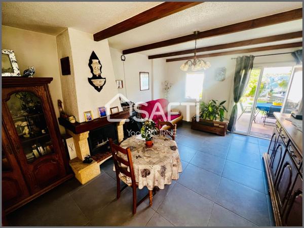 Maison T4 mitoyenne de 78m2 sur terrain de 122m2 à Vitrolles