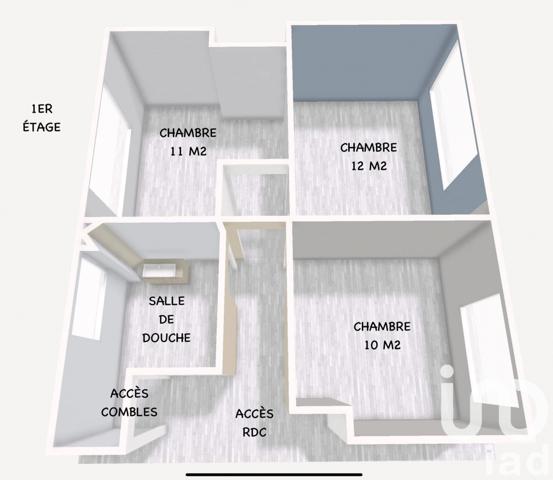 Maison à vendre 4 pièces 80 m² Vrigne-aux-Bois