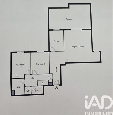 Appartement à vendre 4 pièces 86 m² Tremblay-en-France