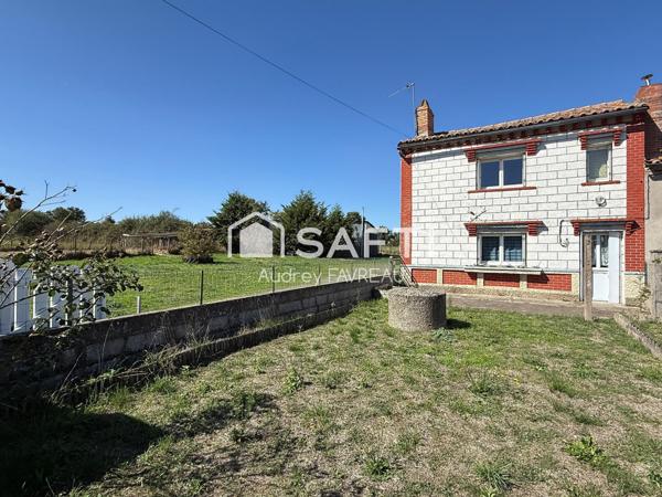 Maison 3 pièces, 62m2 habitables, Terrain de 759m2