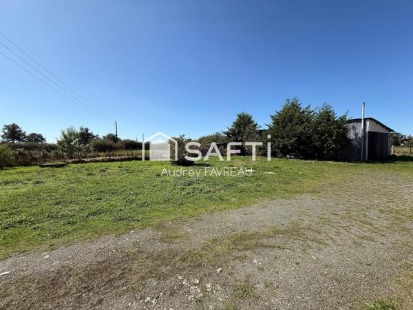 Maison 3 pièces, 62m2 habitables, Terrain de 759m2