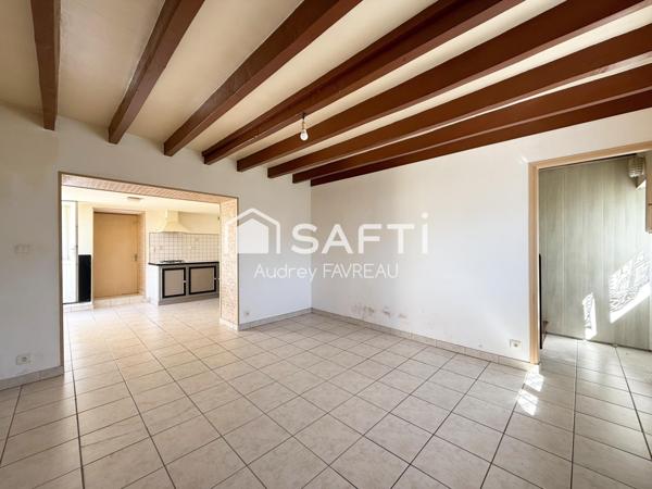 Maison 3 pièces, 62m2 habitables, Terrain de 759m2