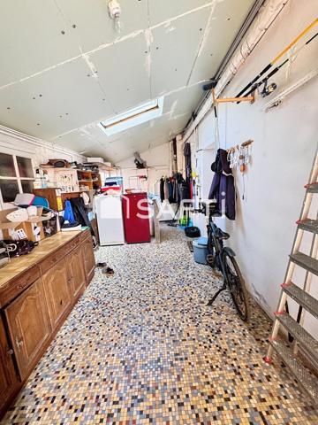 Maison 4 chambres avec garage, atelier, carport, poulailler