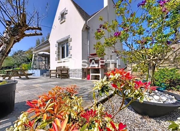 Maison 4 chambres avec garage, atelier, carport, poulailler
