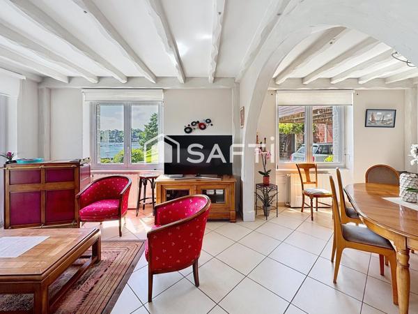 Maison 4 chambres avec garage, atelier, carport, poulailler