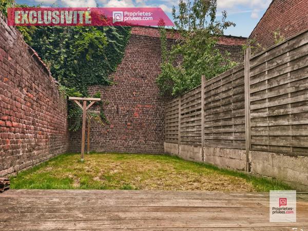 Wattrelos LABOUREUR,  maison de type 1930 avec 3 chambres, jardin