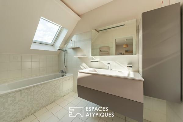 La maison d’architecte avec jardin