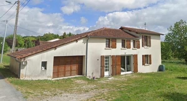 Maison à vendre |                                       Chalais |                                        5 pièces  |  105 m²