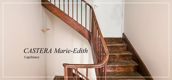 Maison en pierre rénovée en partie avec jardin et hangar 6 pièces PAVIE (32)