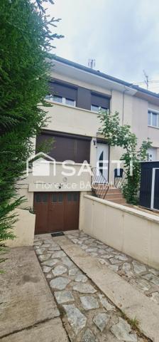 Charmante maison de 75 m² sans travaux, trois chambres, avec extérieur