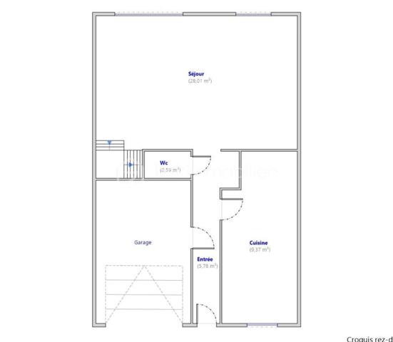 Maison traditionnelle de 78,70 m²