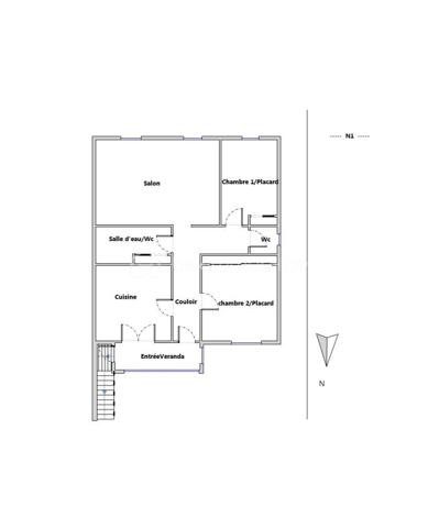 Alès / Quartier Bruèges
Proche toutes commodités, au calme d'une rue tranquille, sur un terrain clos et arboré de 260m2 : 
Venez découvrir cette maison individuelle de 115 m2 au total répartis sur deux niveaux.
Elle propose, en rez-de-chaussée : 
- un F2 indépendant de 37m2 de plain pied comprenant une grande chambre de 14m2, une salle d'eau et un espace de vie avec cuisine ouverte.
- une grande buanderie et une cave viennent compléter ce niveau pour optimiser votre stockage.
À l'étage :
- L'entrée protégée par une véranda dessert la cuisine toute équipée, 
- un couloir desservant le salon/séjour avec cheminée à insert,
- deux chambres de 12 et 14 m2 avec rangements, 
- une salle d'eau, 
- un WC indépendant.
**Fenêtres PVC double vitrage, volets roulants électriques, climatisation réversible, tout à l'égout, fibre ...