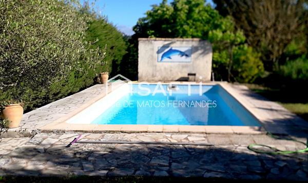 Maison individuelle piscine garage