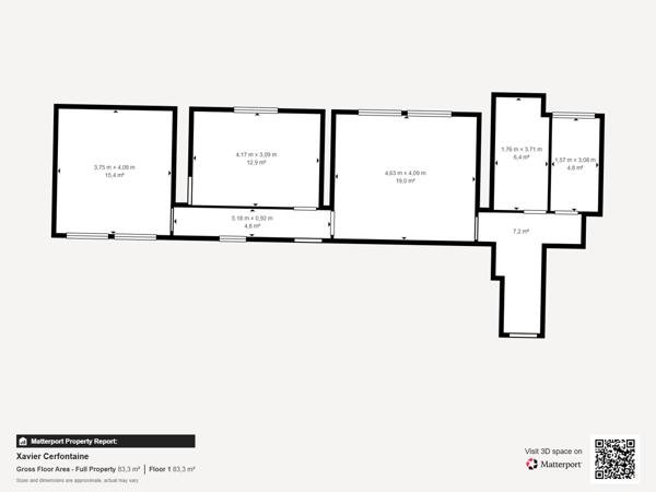 Appartement T3 avec garage pour investisseur