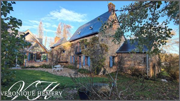 Propriété de charme et de caractère en harmonie avec la nature et le bien être sur plus d'1 hectare