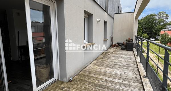 À vendre Appartement 2 pièces 45.49 m² - Quimper 29000