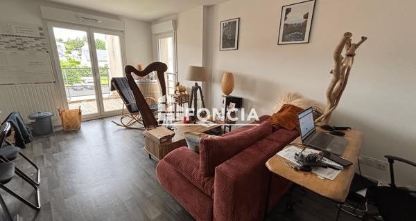 À vendre Appartement 2 pièces 45.49 m² - Quimper 29000
