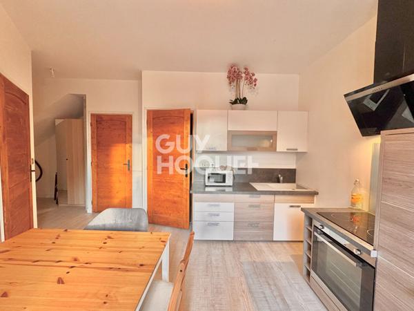 T2 meublé, balcon, parking privatif