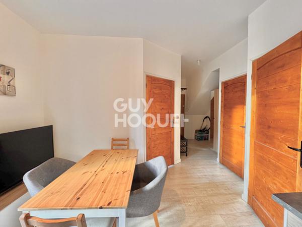 T2 meublé, balcon, parking privatif