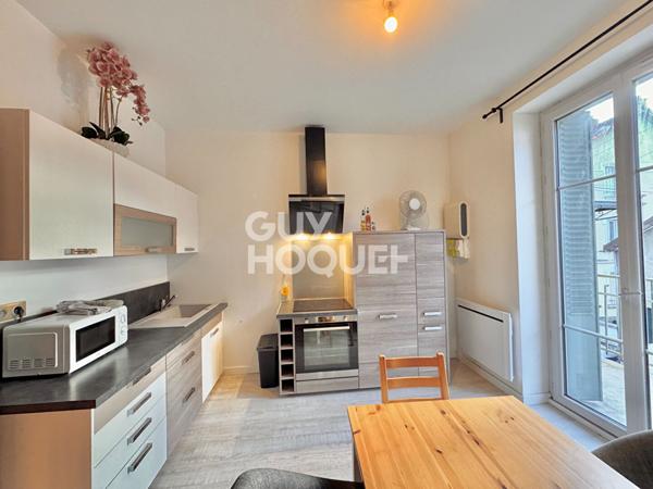 T2 meublé, balcon, parking privatif