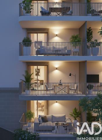 Appartement à vendre 2 pièces 42 m² Lyon 3