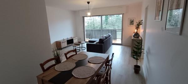 A louer Appartement T2 meublé centre ville Mont De Marsan 1 chambre balcon parking