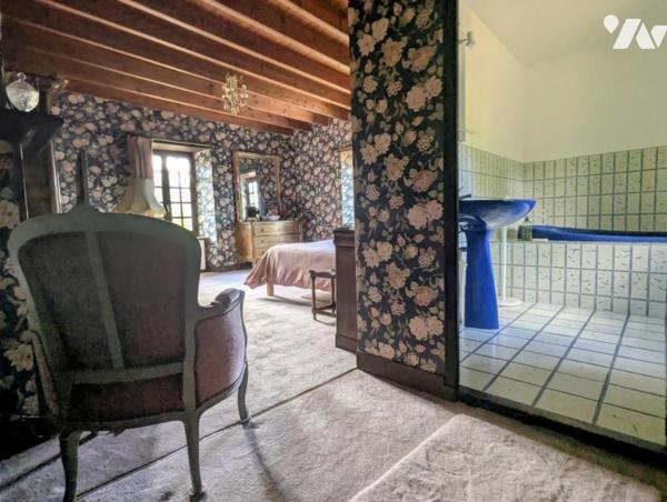 Maison en pierre avec dépendances – Terrain arboré de 2 046 m²